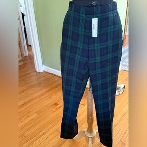 Women’s Blackwatch Plaid Wool blend Pants- sz 4T - Ankle length